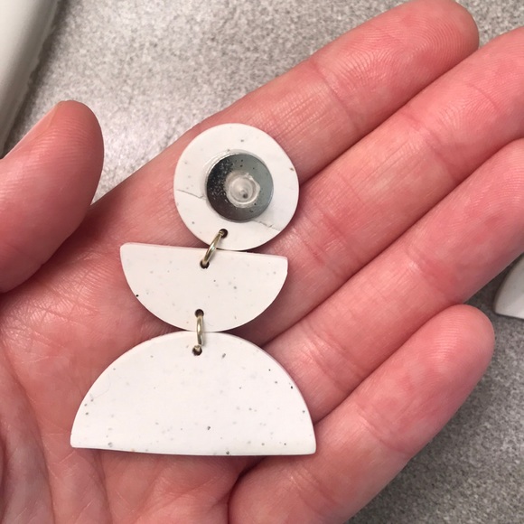 Handmade Clay Earrings - Picture 3 of 4